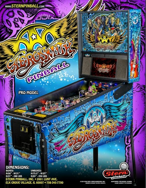 AEROSMITH PRO (Stern) Flyer