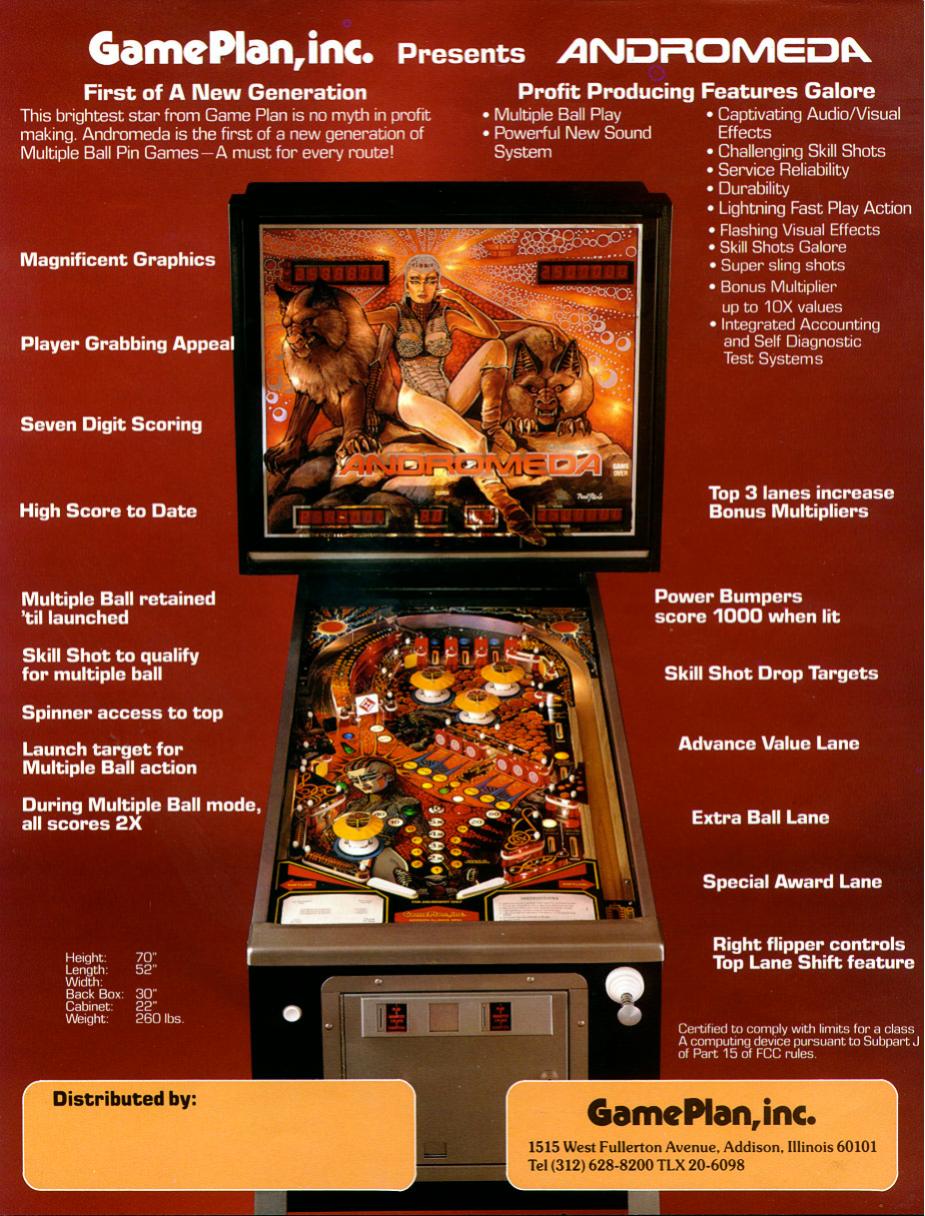 ANDROMEDA (Game Plan) Flyer