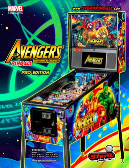 AVENGERS INFINITY PRO (Stern) Flyer