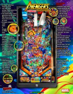 AVENGERS INFINITY PRO (Stern) Flyer
