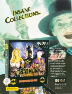 BATMAN (Data East) Flyer