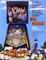 BIG HOUSE (Gottlieb) Flyer