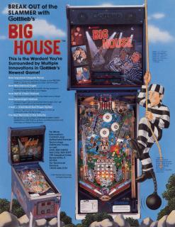 BIG HOUSE (Gottlieb) Flyer