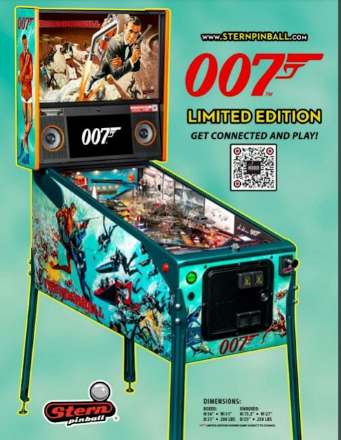 JAMES BOND 007 (STERN) LE Flyer