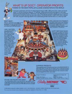 BUGS BUNNY (Bally) Flyer