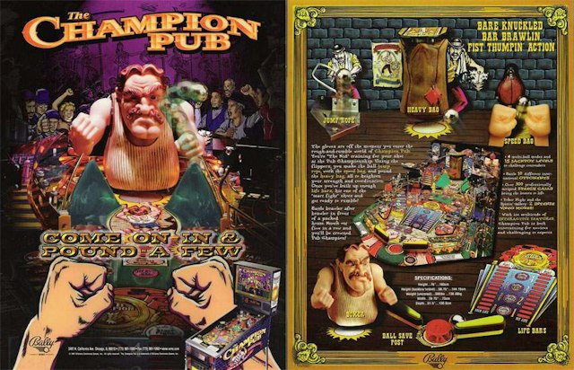 CHAMPION PUB (Bally) Factory flyer