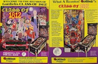 CLASS OF 1812 (Gottlieb) Flyer