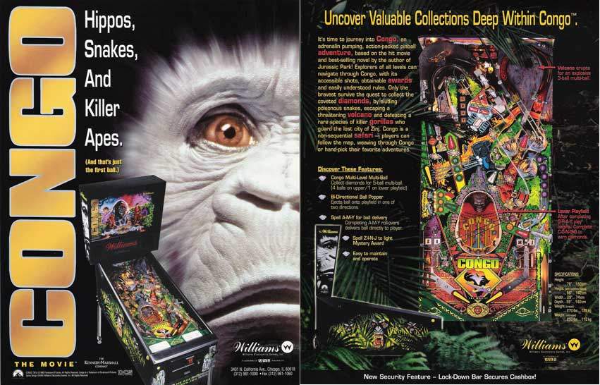 CONGO (Williams) Flyer