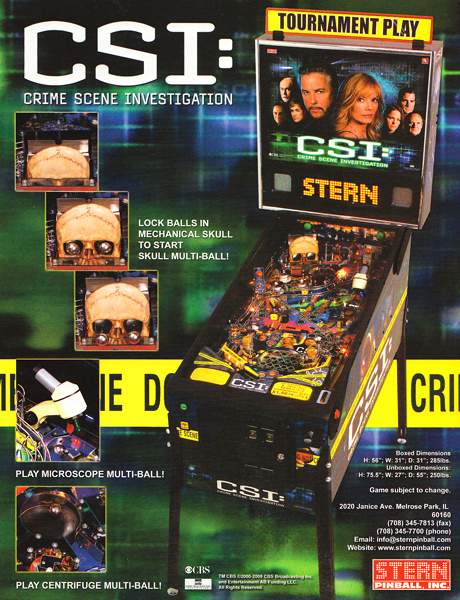 CSI (Stern) flyer