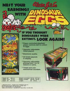 DINOSAUR EGGS (Alvin G) Flyer