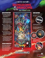 DUNGEONS & DRAGONS LE (Stern) Flyer