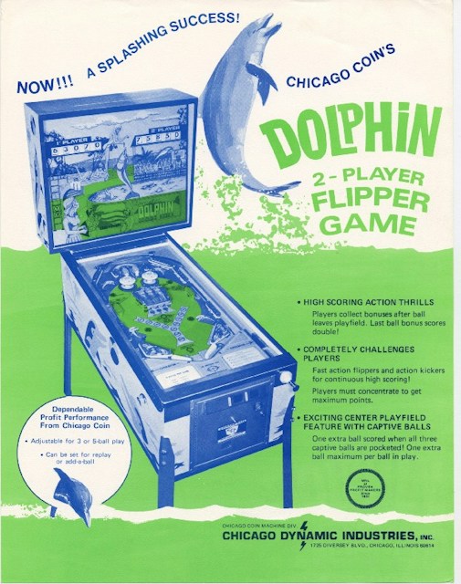 DOLPHIN (Chicago Coin) Flyer