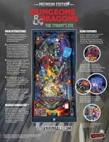 DUNGEONS AND DRAGONS PRE (Stern) Flyer
