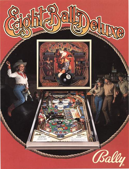 EIGHT BALL DELUXE (Bally) Flyer