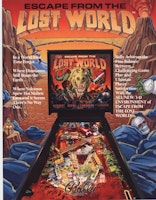 ESCAPE FROM LOST WORLD (Bally) Flyer