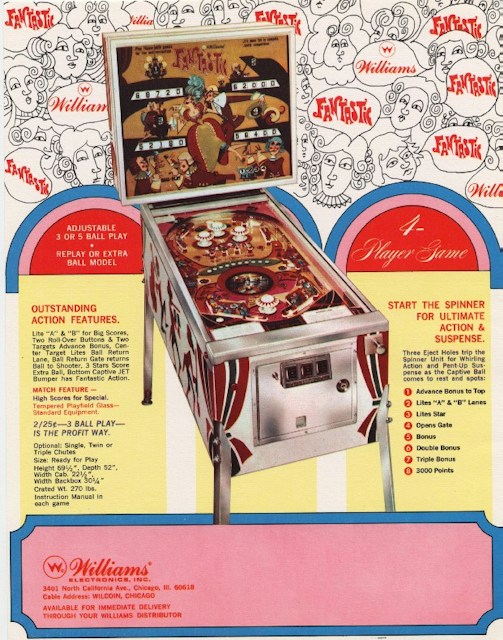 FAN-TAS-TIC (Williams) Flyer