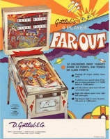 FAR OUT (Gottlieb) Flyer