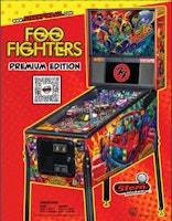 Foo Fighters (Stern) Premium Edition Flyer