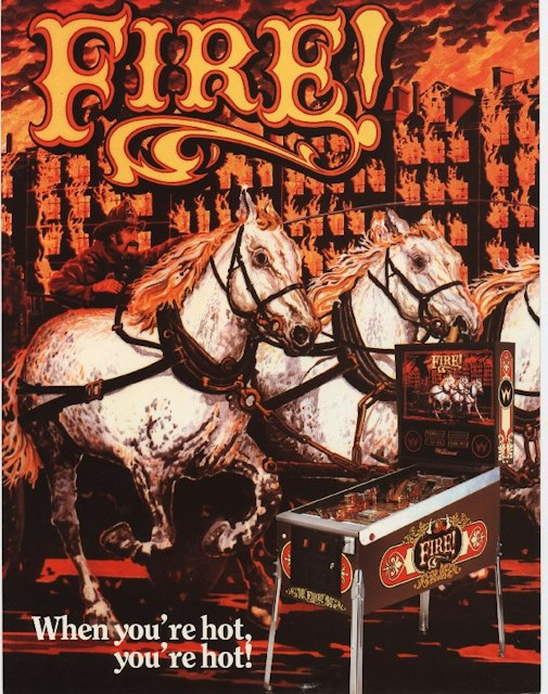 FIRE! (Williams) Flyer