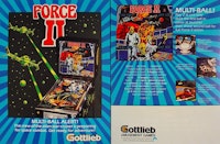 FORCE II (Gottlieb) Flyer