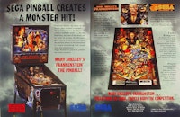 FRANKENSTEIN (Sega) Flyer