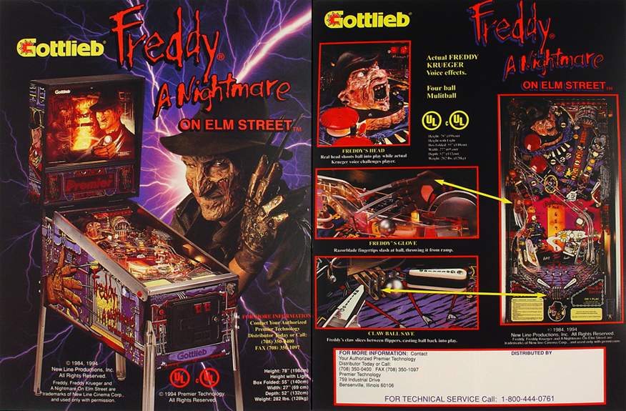 FREDDY (Gottlieb) Flyer