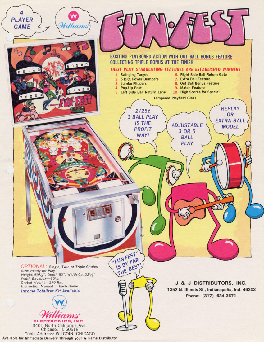 FUN FEST (Williams) Flyer