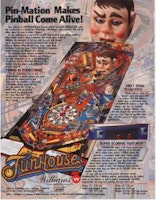 FUNHOUSE (Williams) Flyer