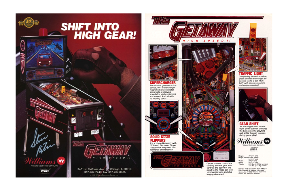 GETAWAY (Williams) Flyer
