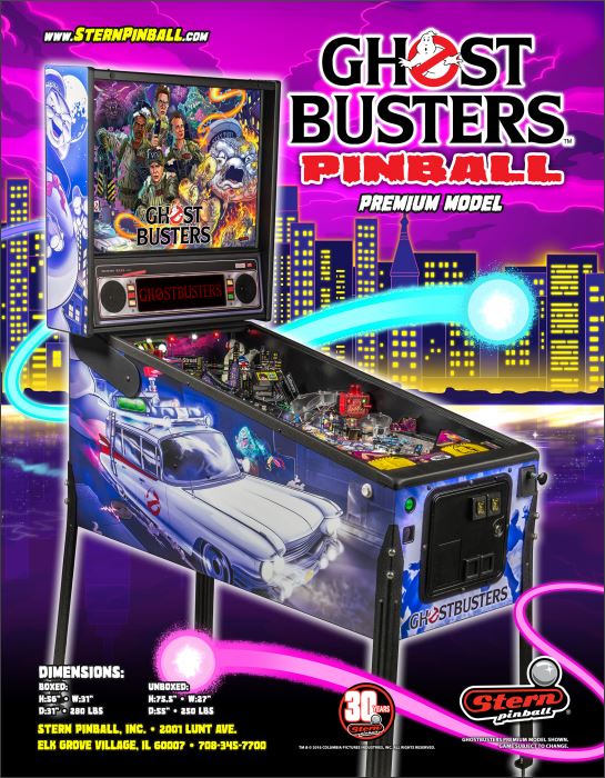 F-GHOSTPREM - GHOSTBUSTERS PREMIUM (Stern) Flyer - Marco