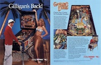 GILLIGAN'S ISLAND (Bally) Flyer