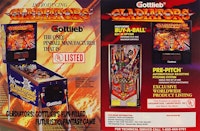 GLADIATORS (Gottlieb) Flyer