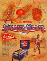 GRAND SLAM (Bally 1983) Flyer