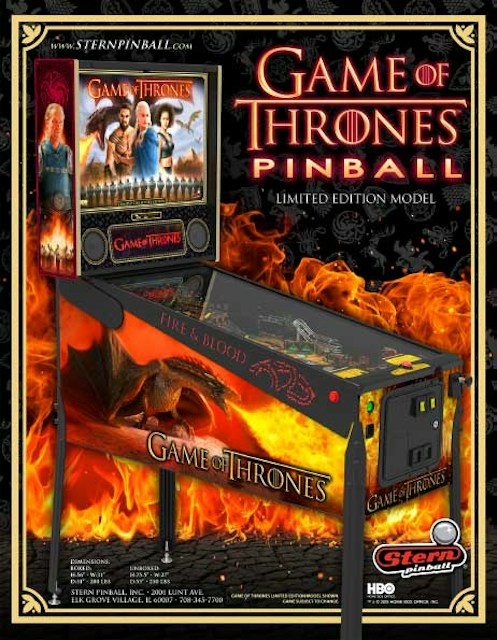 GAME OF THRONES LE (Stern) Flyer