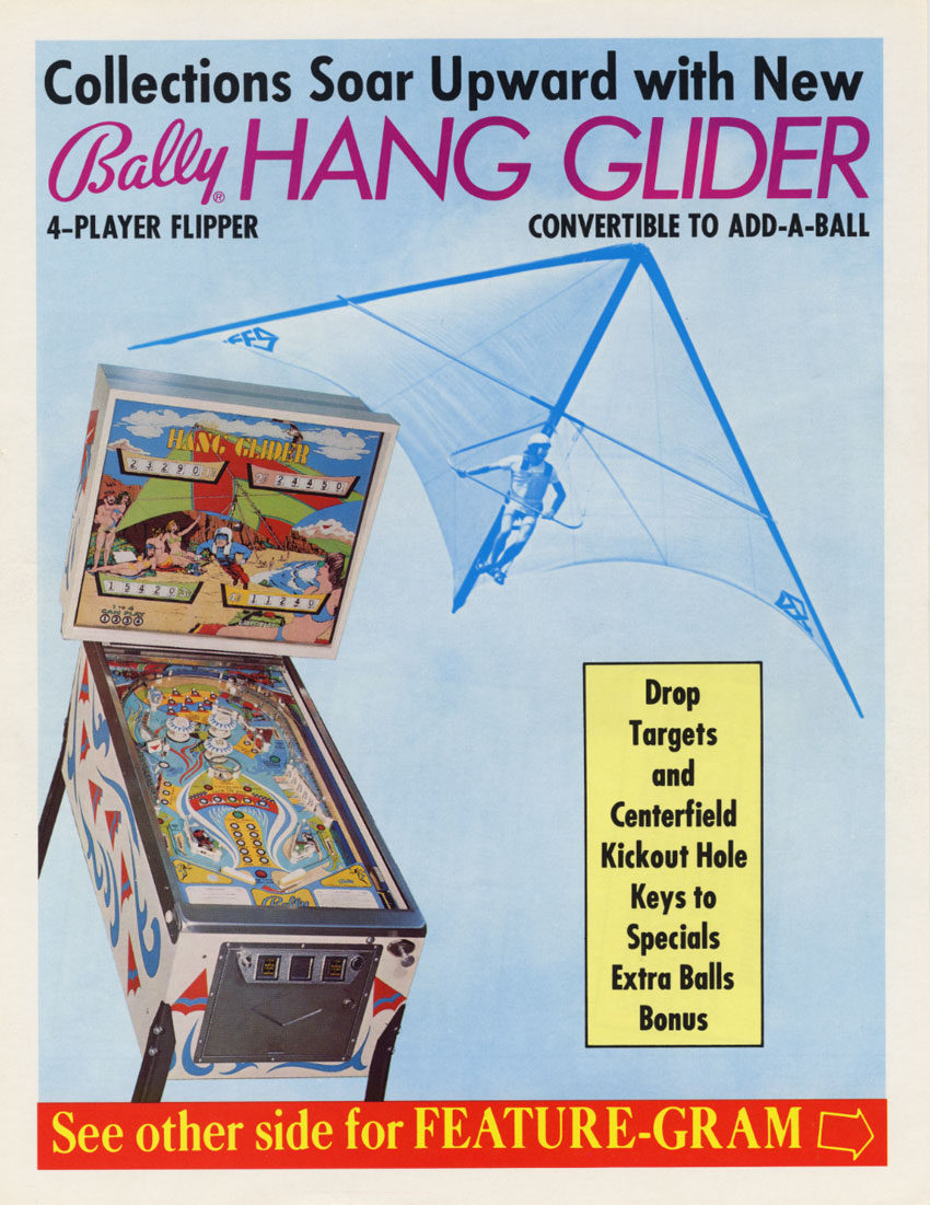 HANG GLIDER (Bally) Flyer