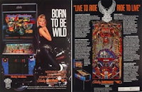 HARLEY DAVIDSON (Bally) Original flyer