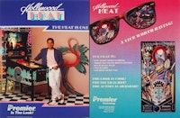 HOLLYWOOD HEAT (Gottlieb) Flyer