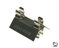 Fuse Clip PCB piggy back 1/4 inch AGC MDL