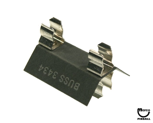 Fuse Clip PCB piggy back 1/4 inch AGC MDL
