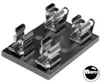 Surface mount fuse holder - double