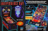 INDEPENDENCE DAY (Sega) Flyer