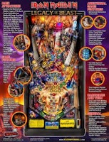 IRON MAIDEN PREMIUM (Stern SPI) Flyer