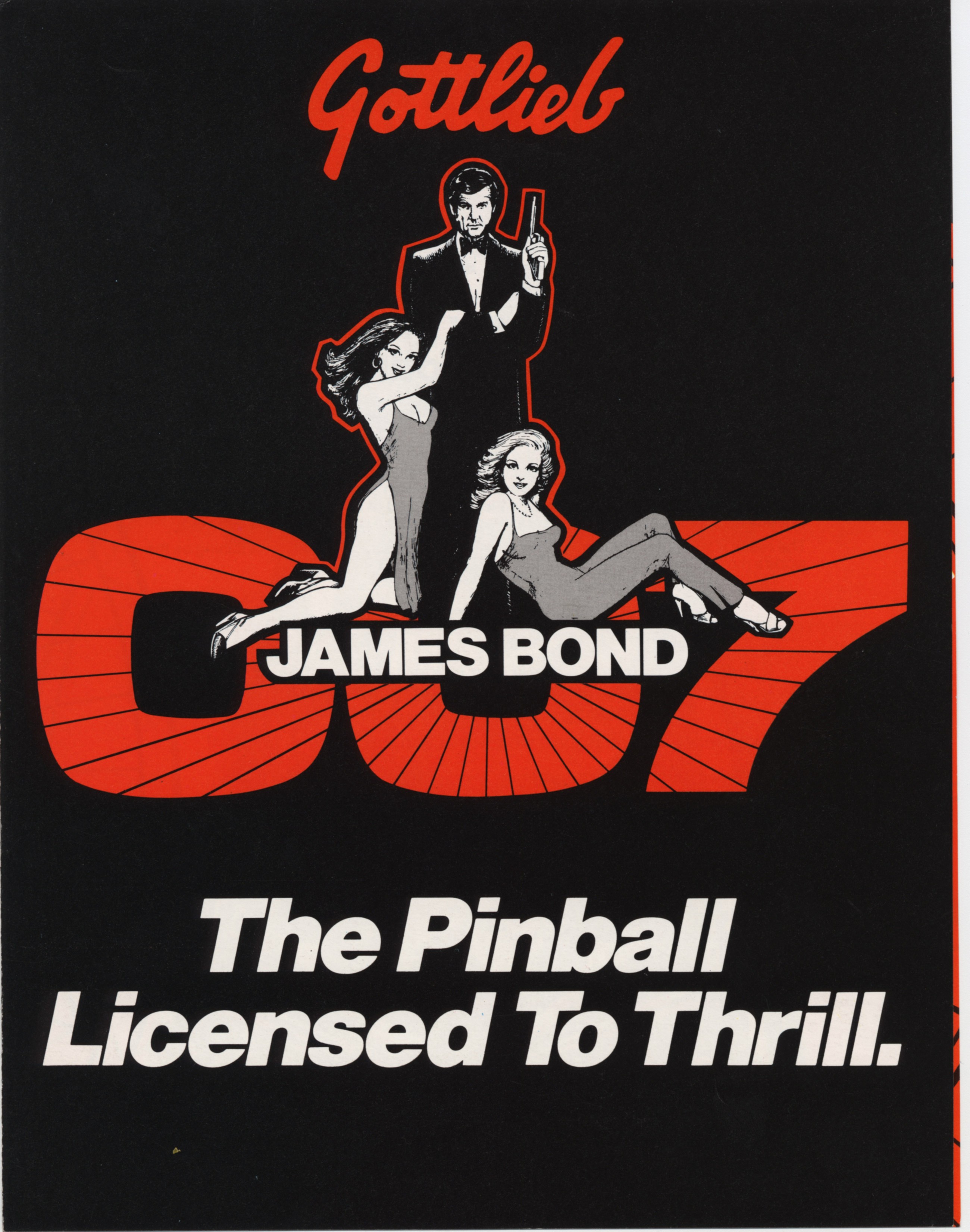 JAMES BOND (Gottlieb) Flyer