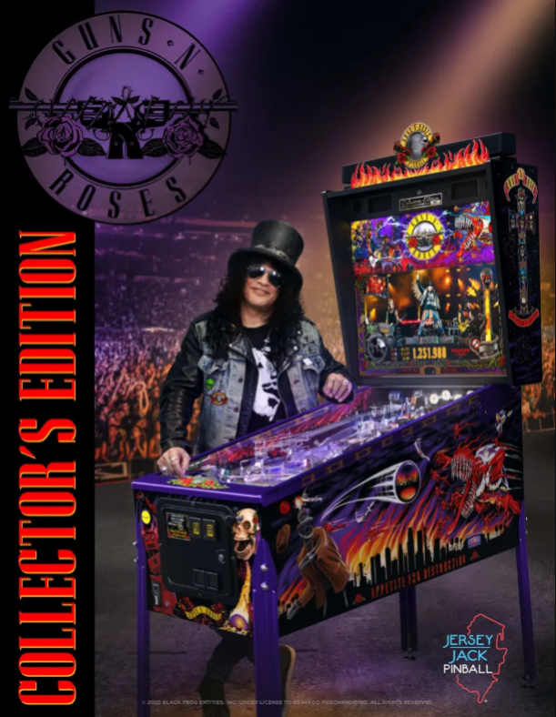 GUNS N ROSES CE (Jersey Jack Pinball) Flyer