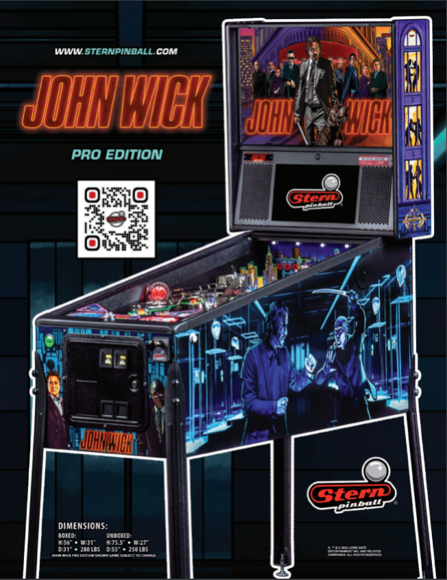 JOHN WICK PRO (Stern) Flyer