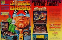 JUDGE DREDD (Bally) Factory flyer
