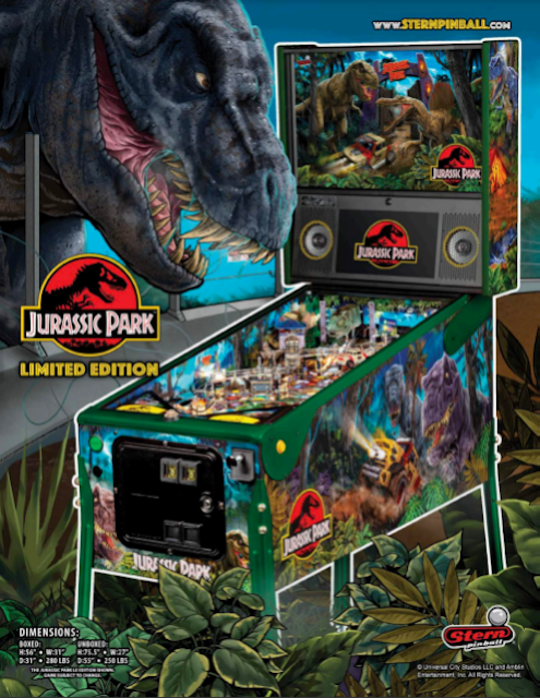 JURASSIC PARK LE (Stern) Flyer