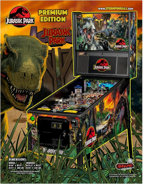 JURASSIC PARK PRE (Stern) Flyer