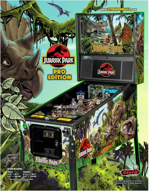JURASSIC PARK PRO (STERN) FLYER