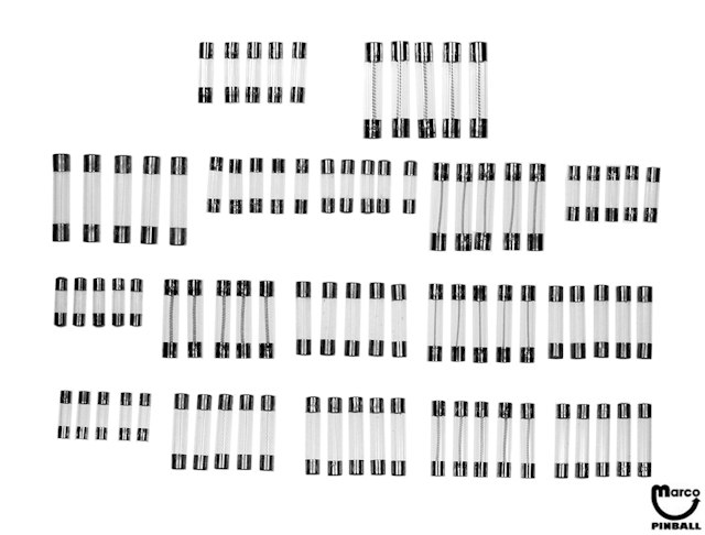 Fuse Kit - AGC assortment .5a - 30a
